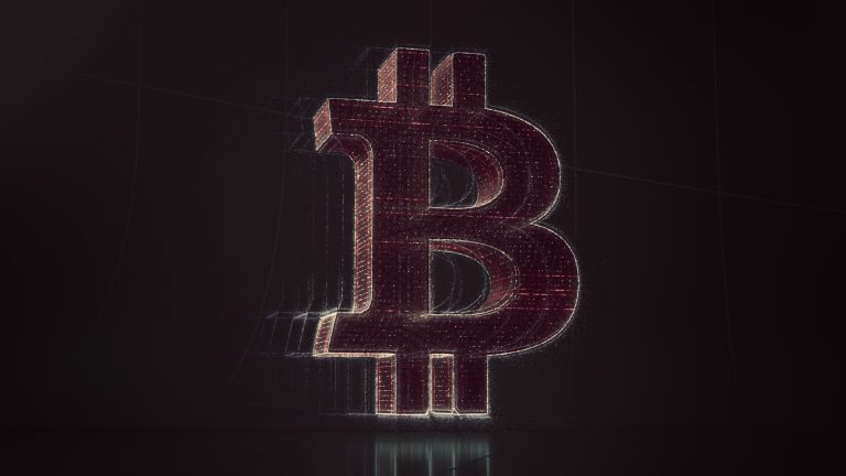 abstract lines connecting network nodes representing blockchain technology