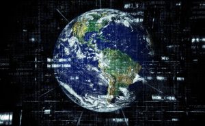 Earth, internet, globalization, and technology